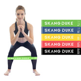 Strengthsphere 5 Level Resistance Bands Set for strength training and workouts with colorful bands.