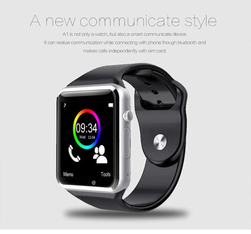 Strengthsphere Kids Smart Watch Phone 2G displayed with a sleek design and vibrant touchscreen for kids.