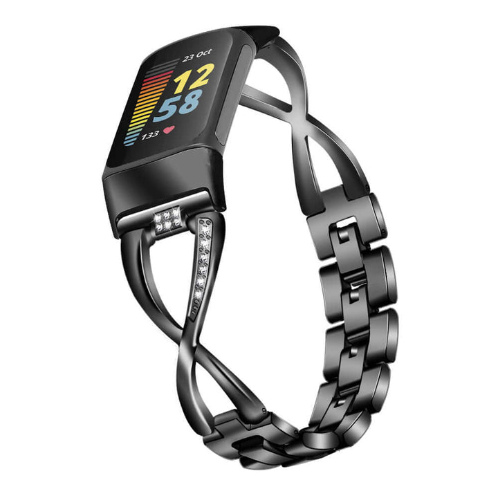 StrengthSphere Diamond Metallic Smartwatch Band