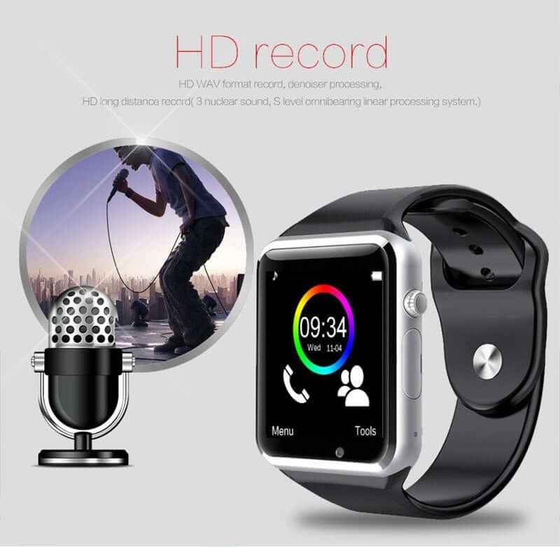 Strengthsphere Kids Smart Watch Phone 2G with HD recording features and stylish design for kids.