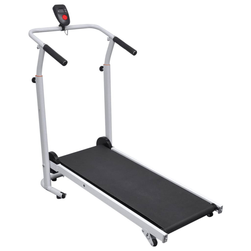 Strengthsphere Mini Foldable Treadmill Black with a sleek design for home workouts, measuring 93x36 cm.