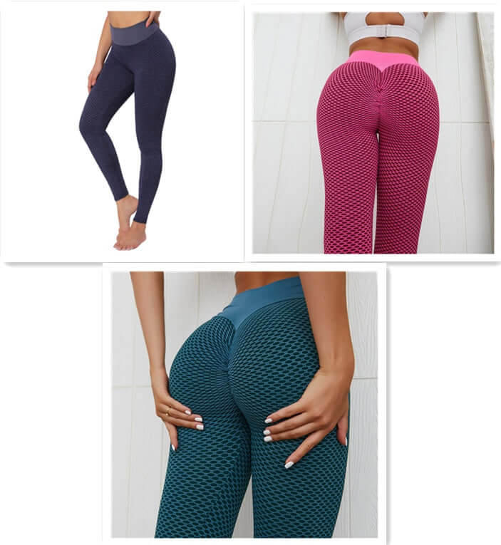 StrengthSphere Plaid Seamless Yoga Leggings