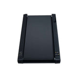 Strengthsphere Incline Walking Pad Treadmill flat design for home fitness, compact and portable, ideal for small spaces.