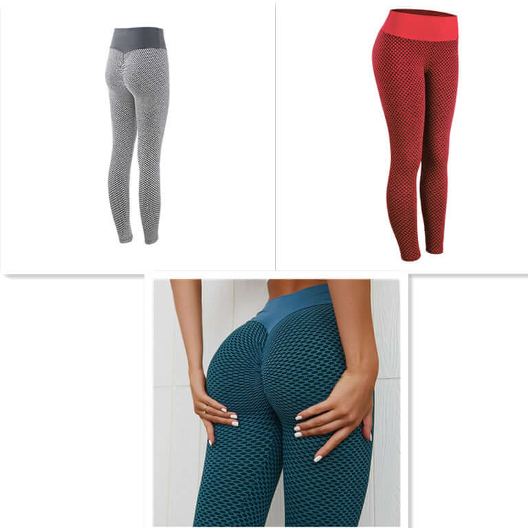 StrengthSphere Plaid Seamless Yoga Leggings