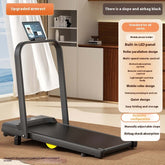 Strengthsphere Adjustable Slope Treadmill with upgraded armrest and built-in LED panel for home workouts.