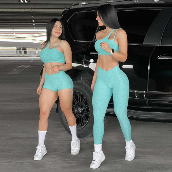 StrengthSphere Sports Bra Shorts Set