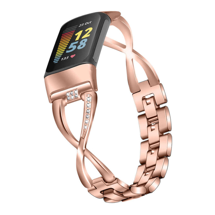 StrengthSphere Diamond Metallic Smartwatch Band