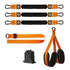 Strengthsphere Heavy Duty Pull Up Bands Set including adjustable resistance bands and exercise handles.