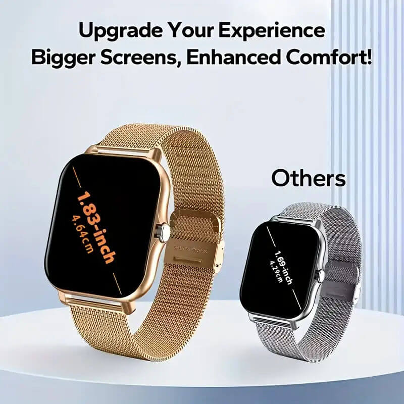 Strengthsphere Kids Smart Watch Phone 2G showcasing bigger screens and enhanced comfort with stylish designs.