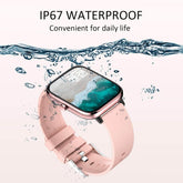Strengthsphere Bluetooth Smart Fitness Watch with IP67 waterproof feature, perfect for daily life and activities.