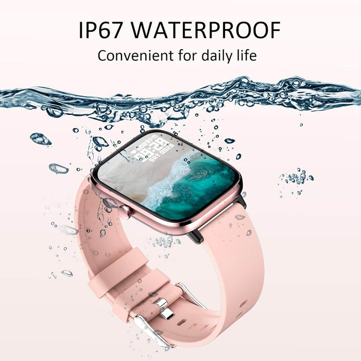 Strengthsphere Bluetooth Smart Fitness Watch with IP67 waterproof feature, perfect for daily life and activities.