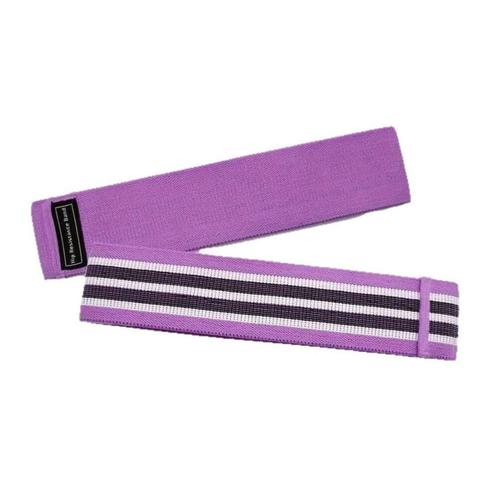Strengthsphere 3 Pack Resistance Loop Bands - purple resistance band for strength training and home workouts.