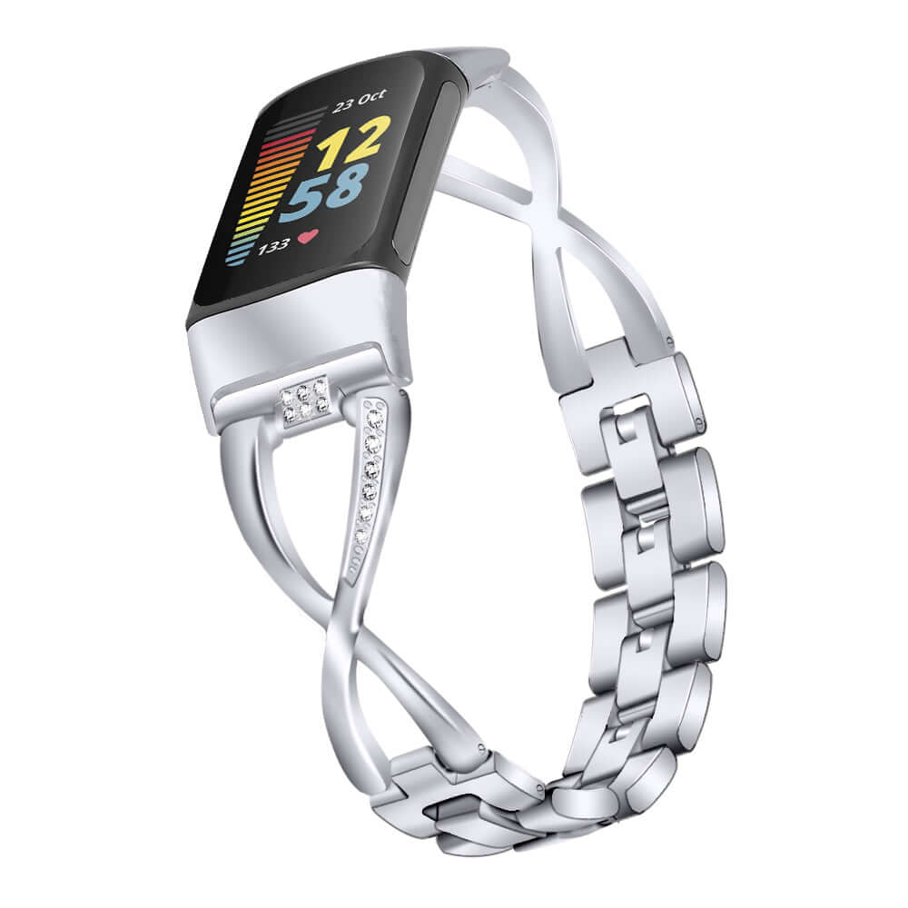 StrengthSphere Diamond Metallic Smartwatch Band